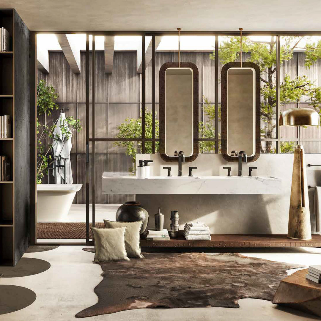 Gessi Inciso Lever Handle Bathroom Faucet
