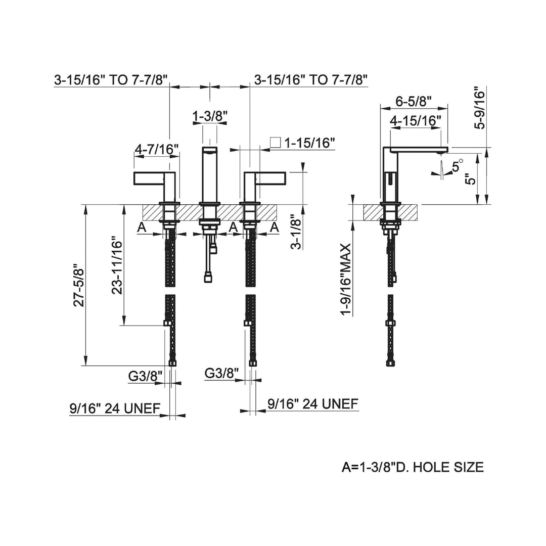 Gessi Inverso Rigato Bathroom Faucet
