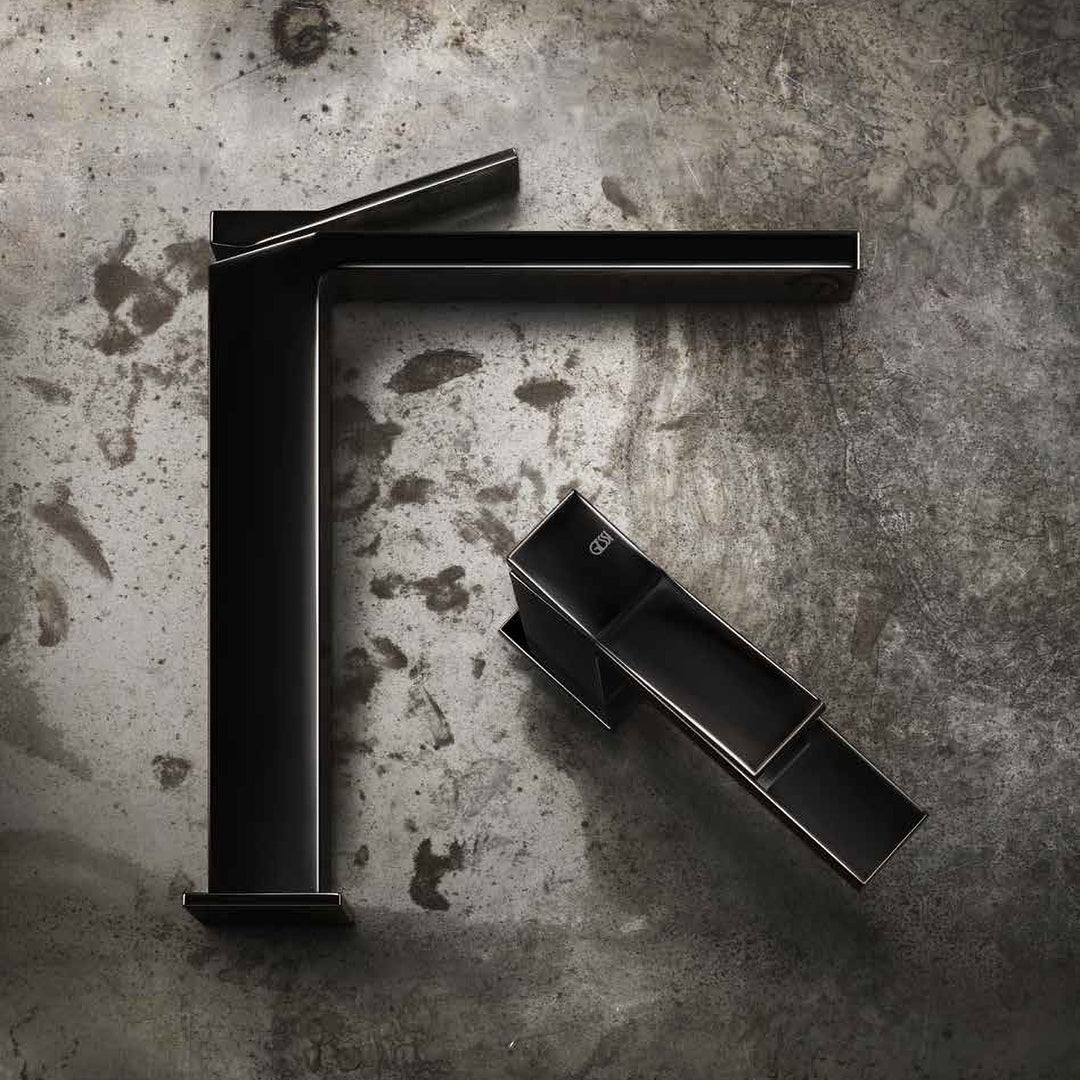Gessi Rettangolo K Single Lever Tall Bathroom Faucet