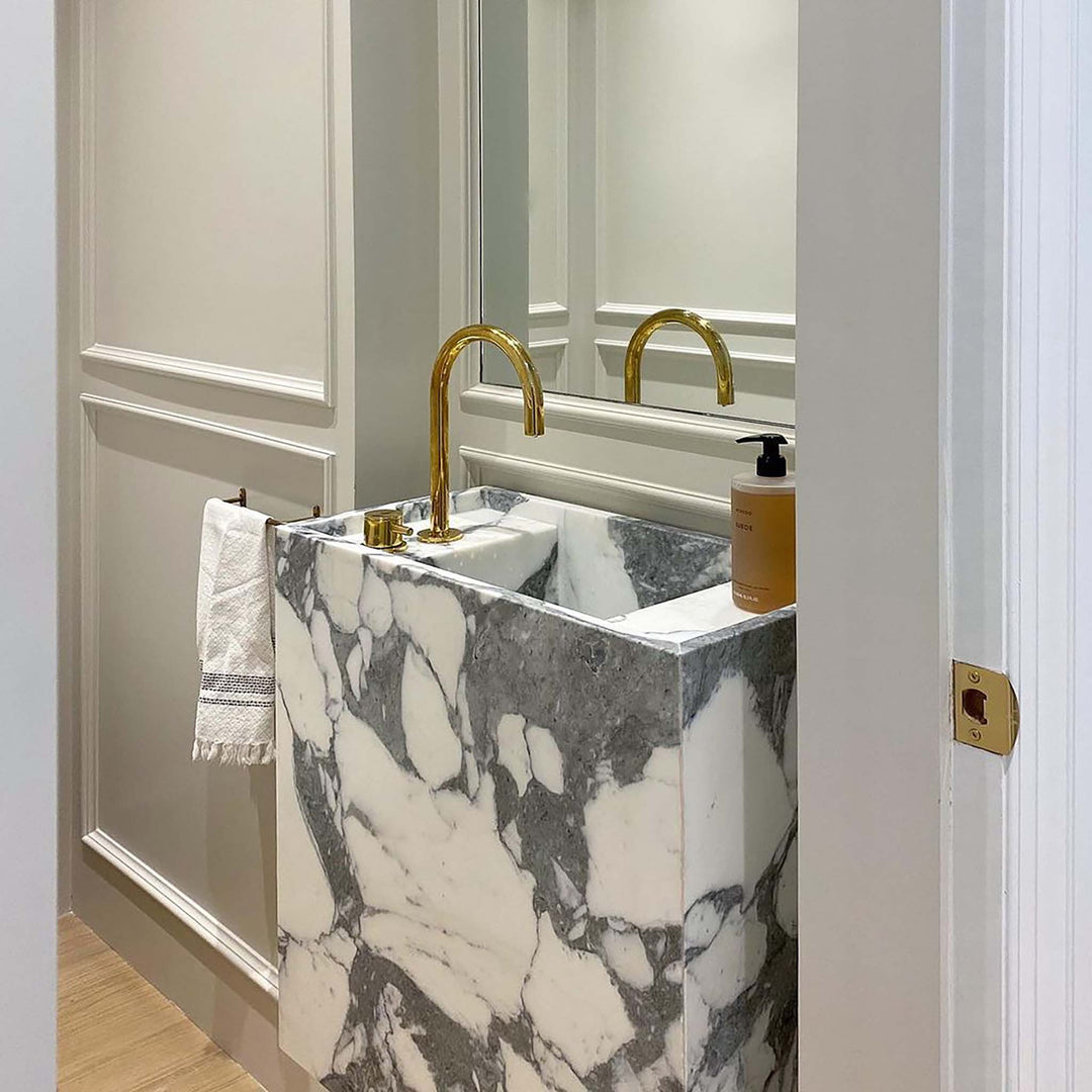 Watermark Titanium Two-hole Bathroom Faucet