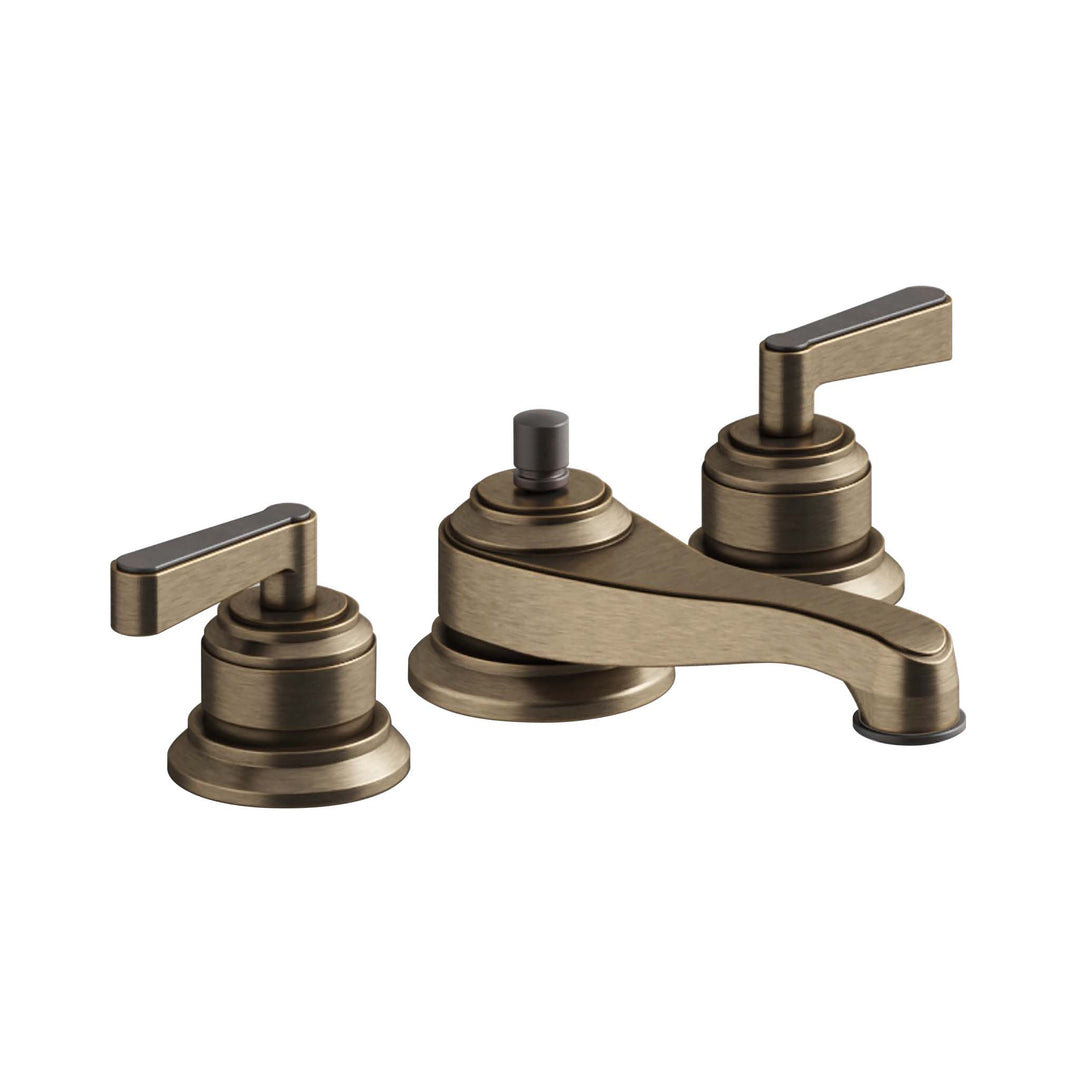 Watermark Transitional Three-hole Bathroom Faucet