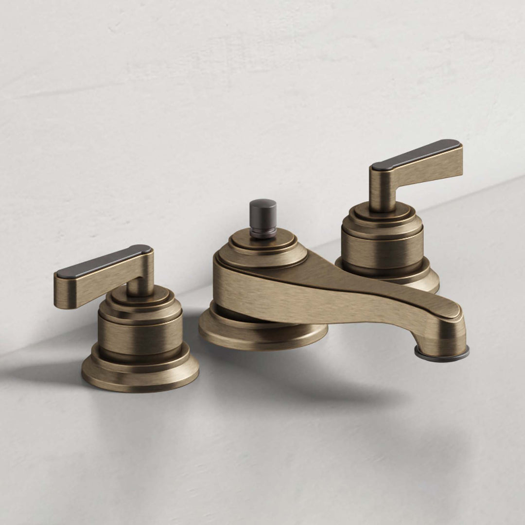 Watermark Transitional Three-hole Bathroom Faucet