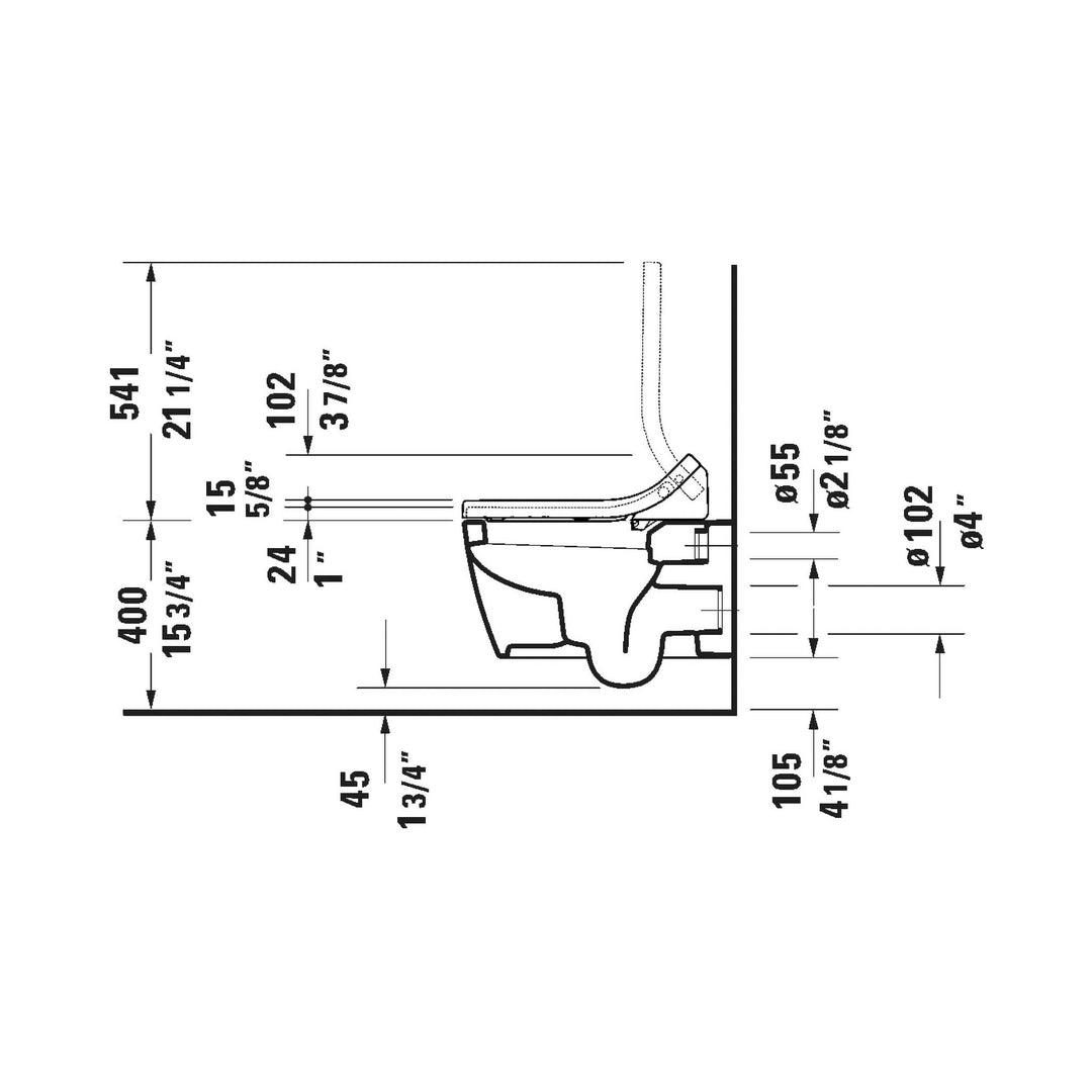 Duravit SensoWash® Classic Shower Toilet Seat