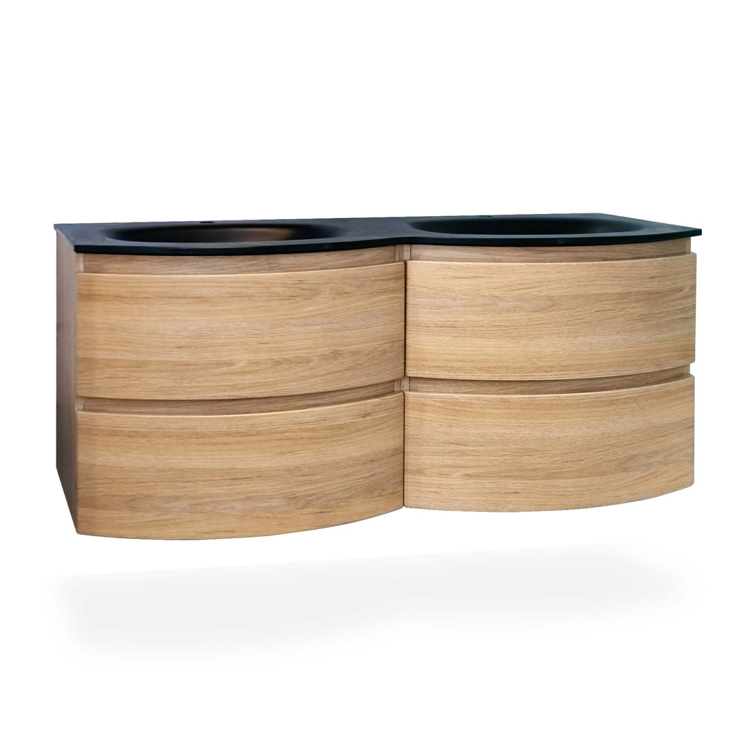Bath Vanity Vague Double Sink