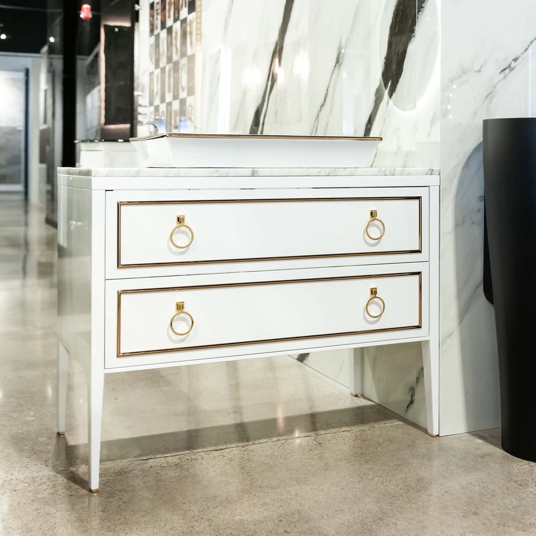 Elegance Napoleon Single Sink Bath Vanity
