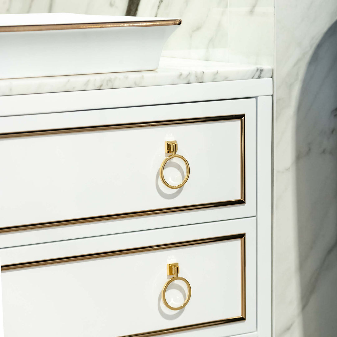 Elegance Napoleon Single Sink Bath Vanity