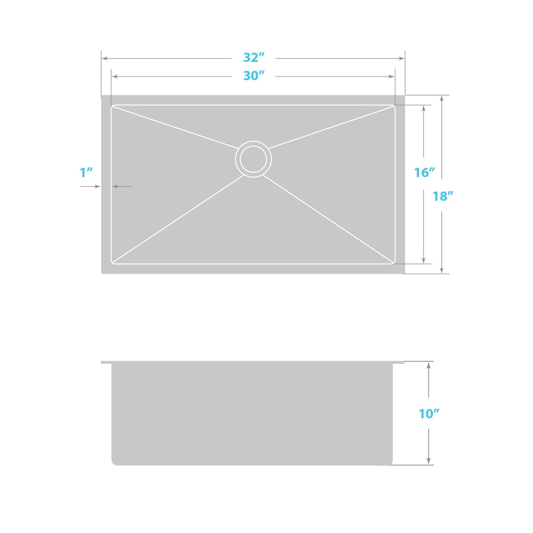 Vogt Single Bowl Undermount Kitchen Sink