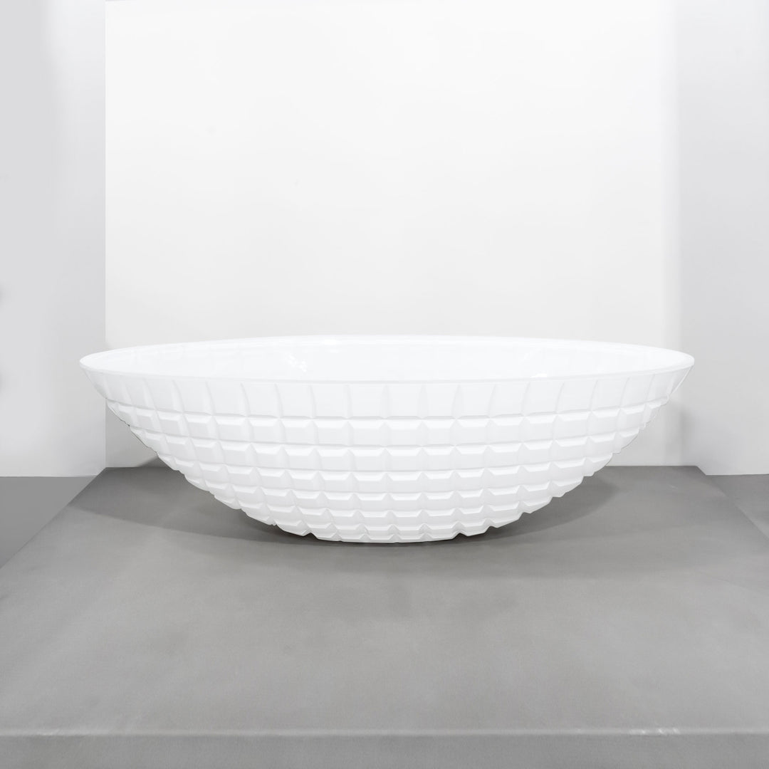 Vessel Sink Glamorous Luxor Oval White