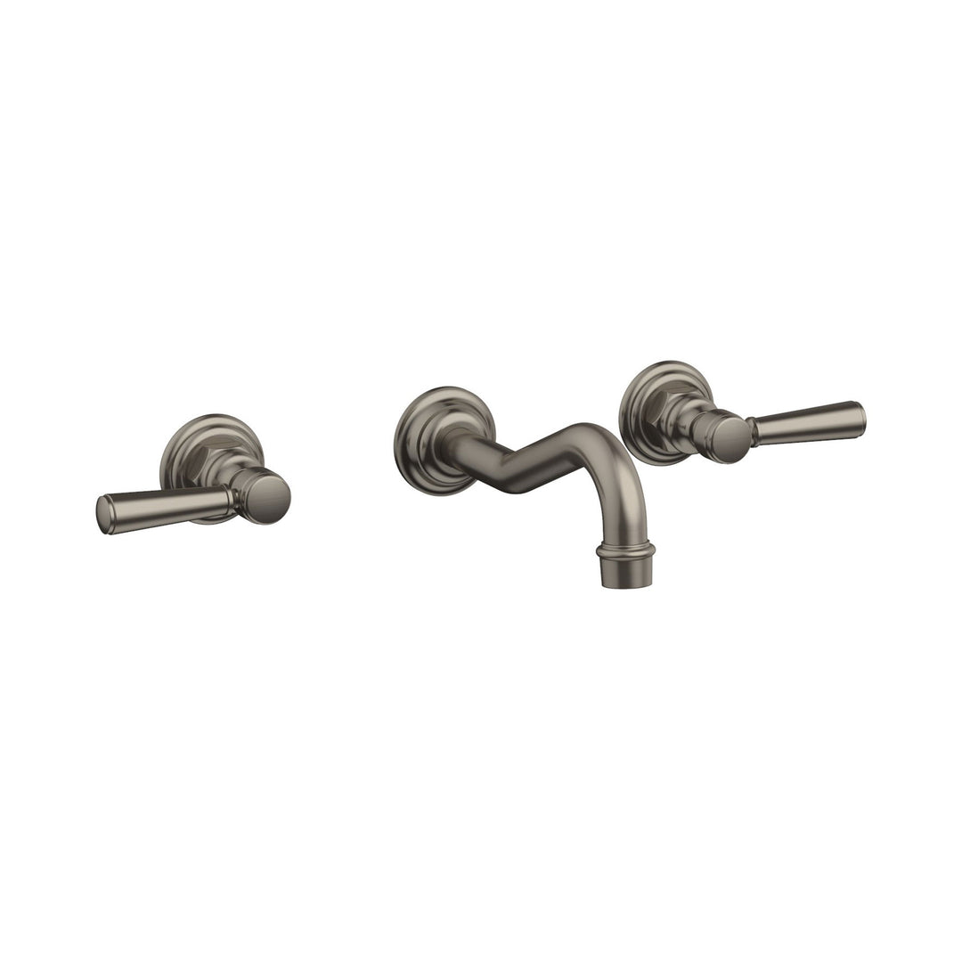 Phylrich Henri Lever Handles Wall Lavatory Set