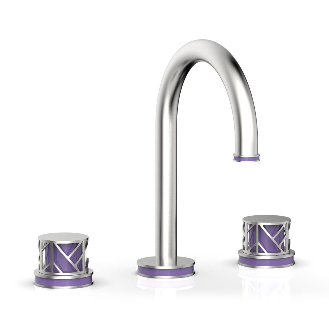 Phylrich Jolie Round Handles Widespread Faucet
