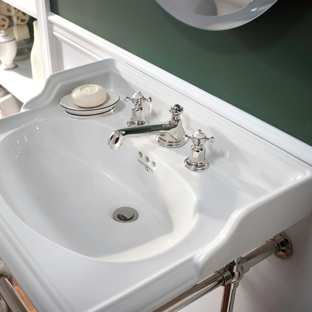 Perrin & Rowe Edwardian Low Spout Widespread Bathroom Faucet