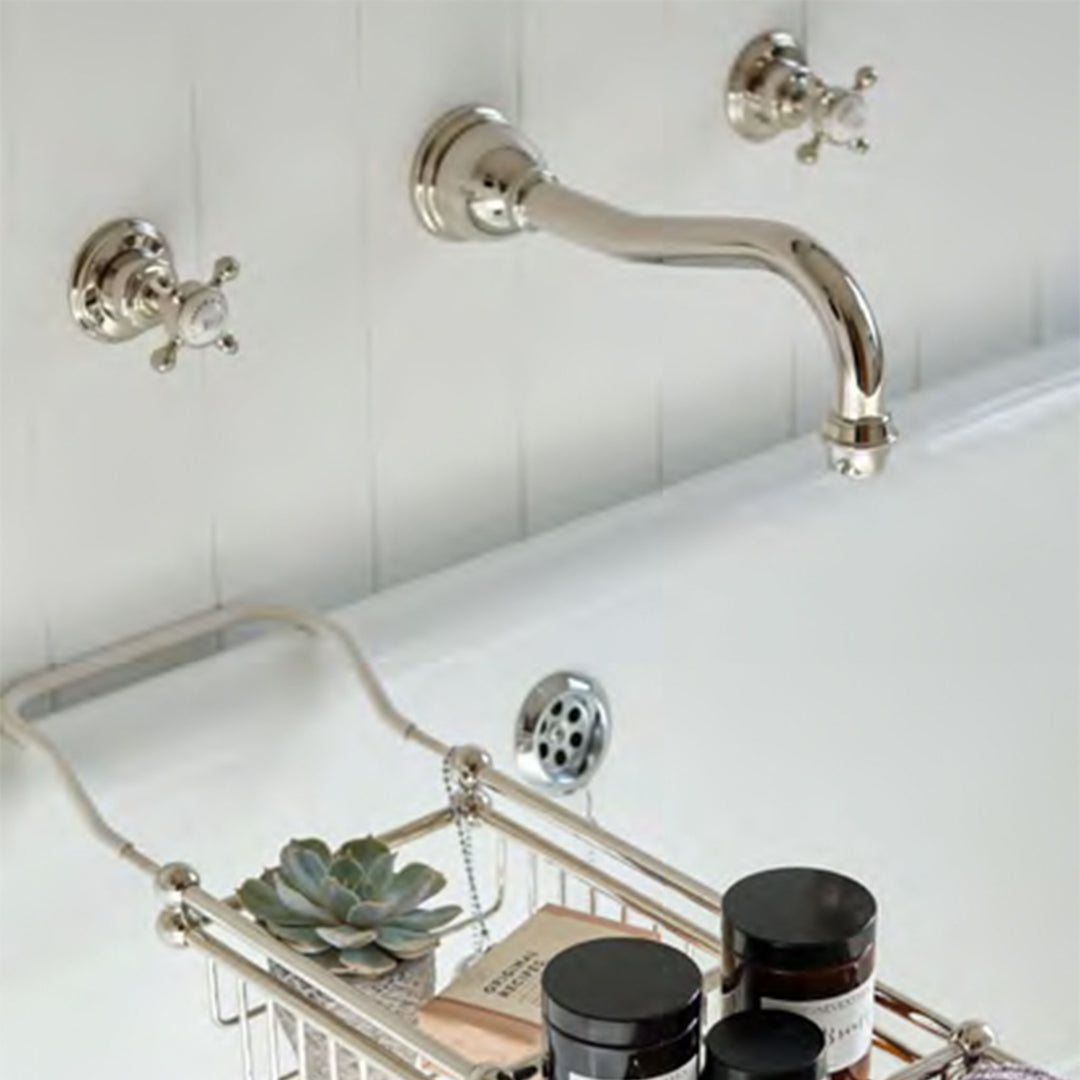 Perrin & Rowe Georgian Era Wall Mount Bathroom Faucet