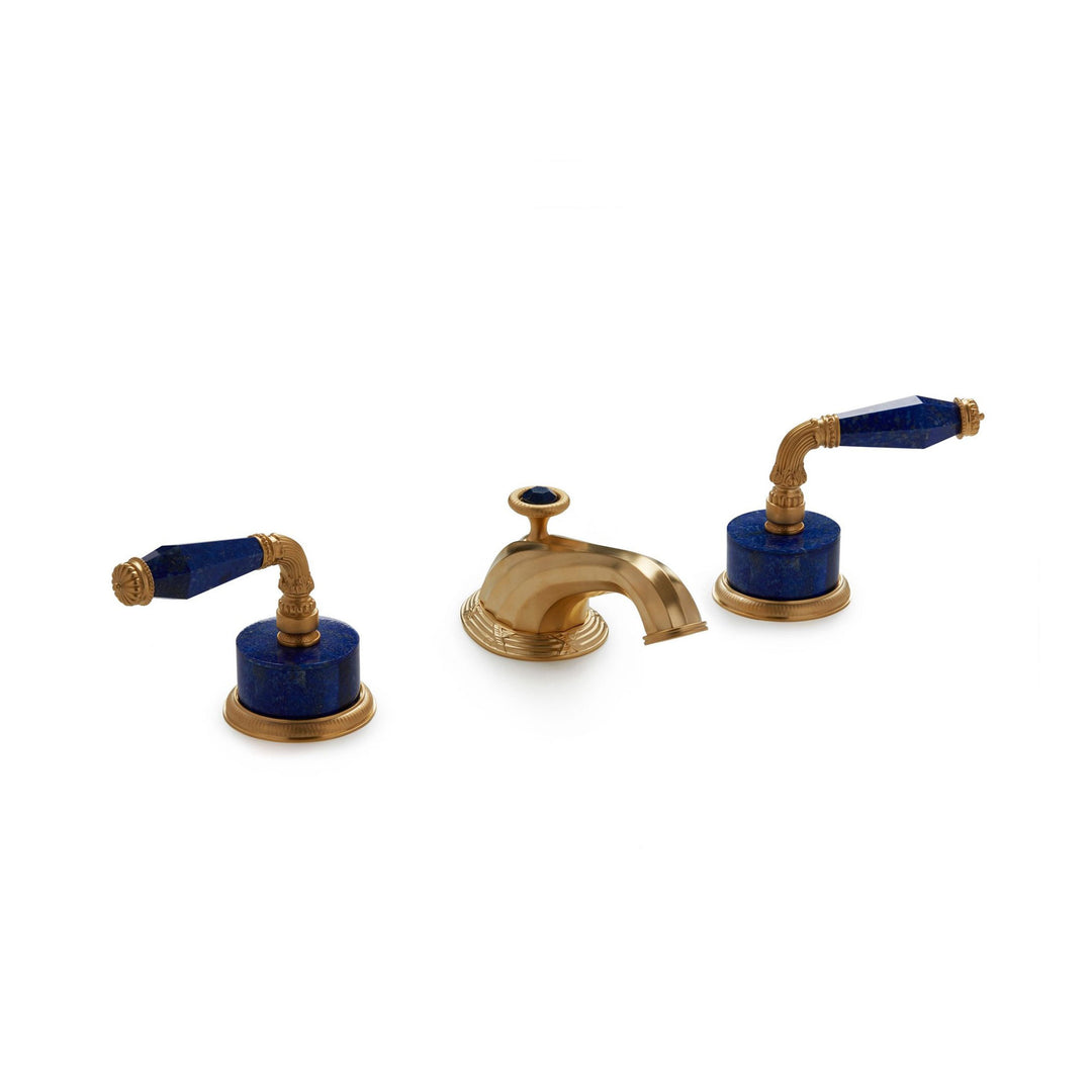 Sherle Wagner Fluted Lever Handles Bathroom Faucet