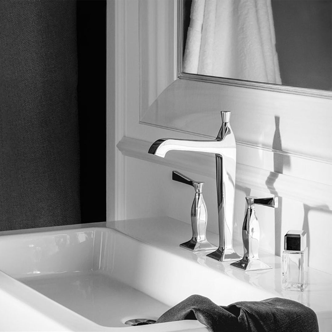 Zucchetti Bellagio Widespread High Spout Bathroom Faucet