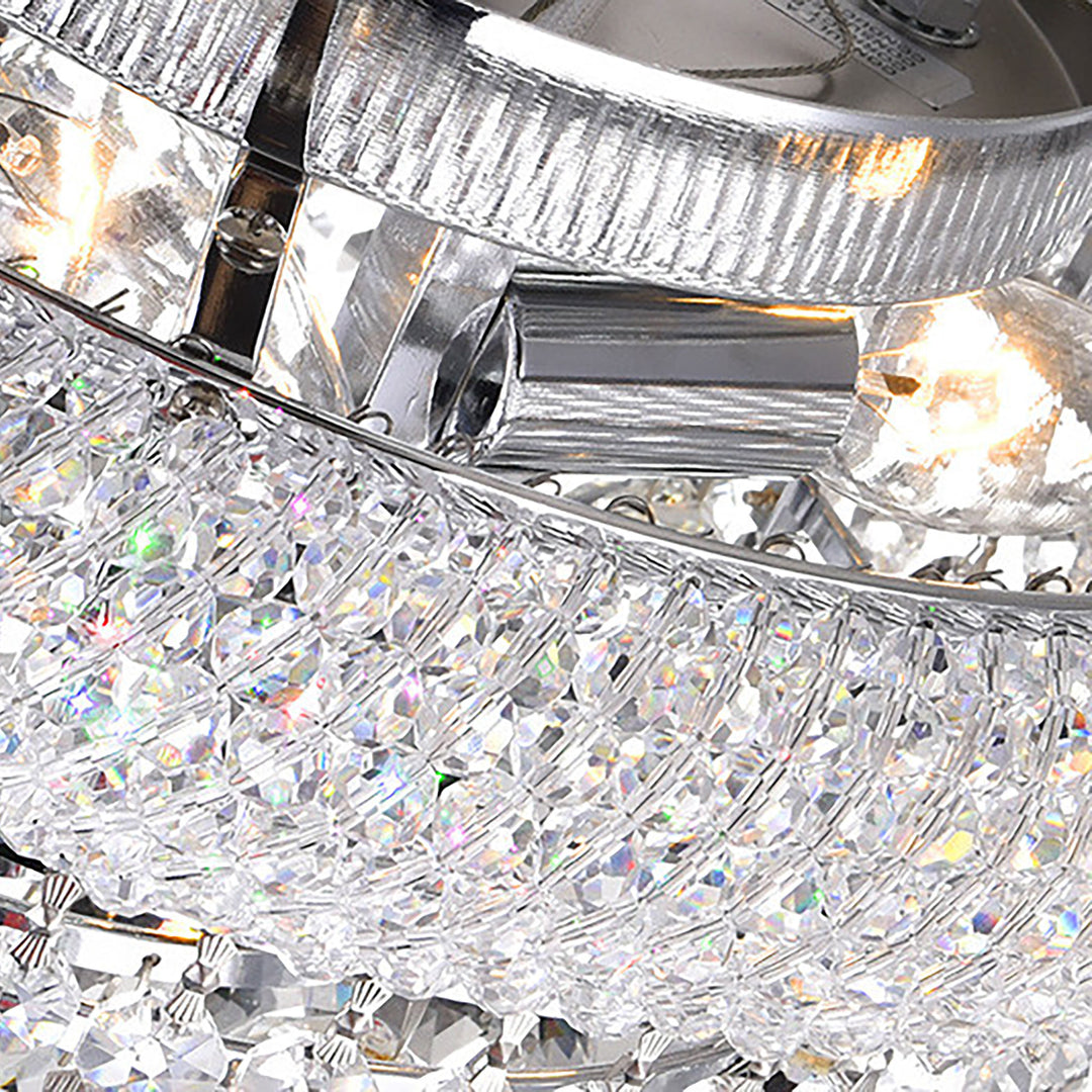 CWI Lighting Empire 4-Light Flush Mount