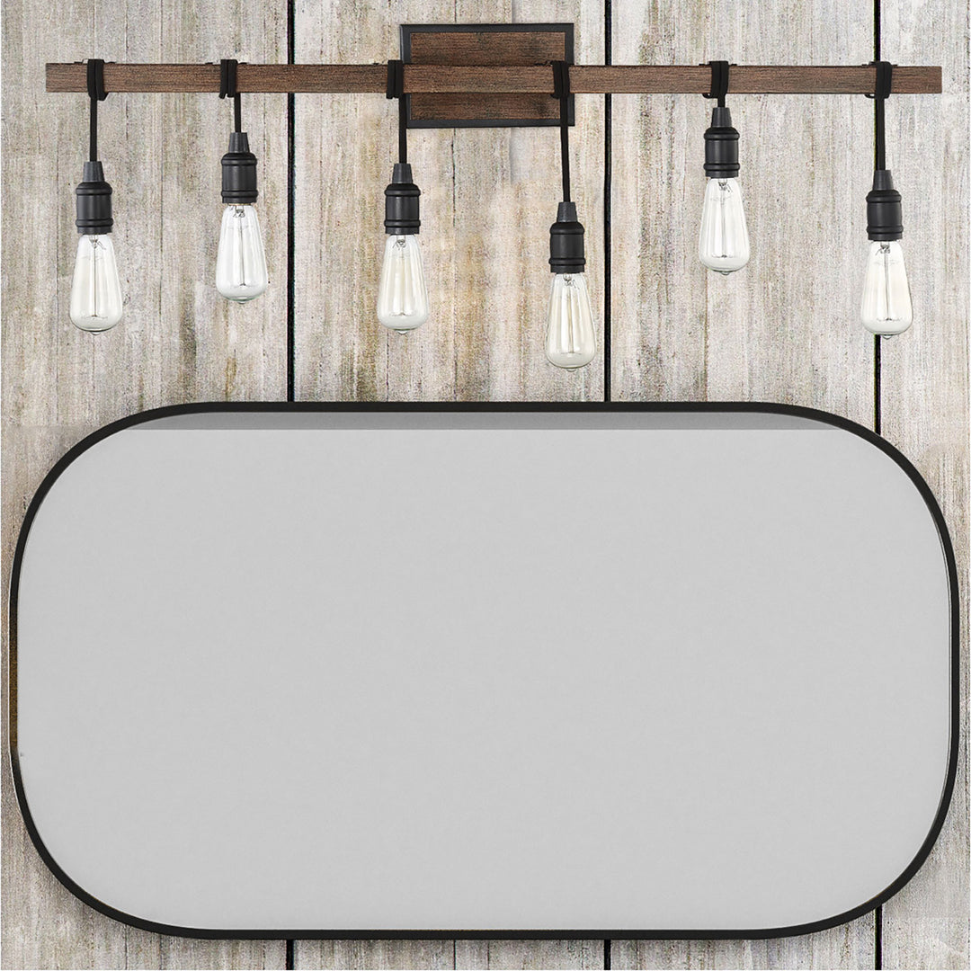 Savoy House Burgess 6-Light Bathroom Vanity Light