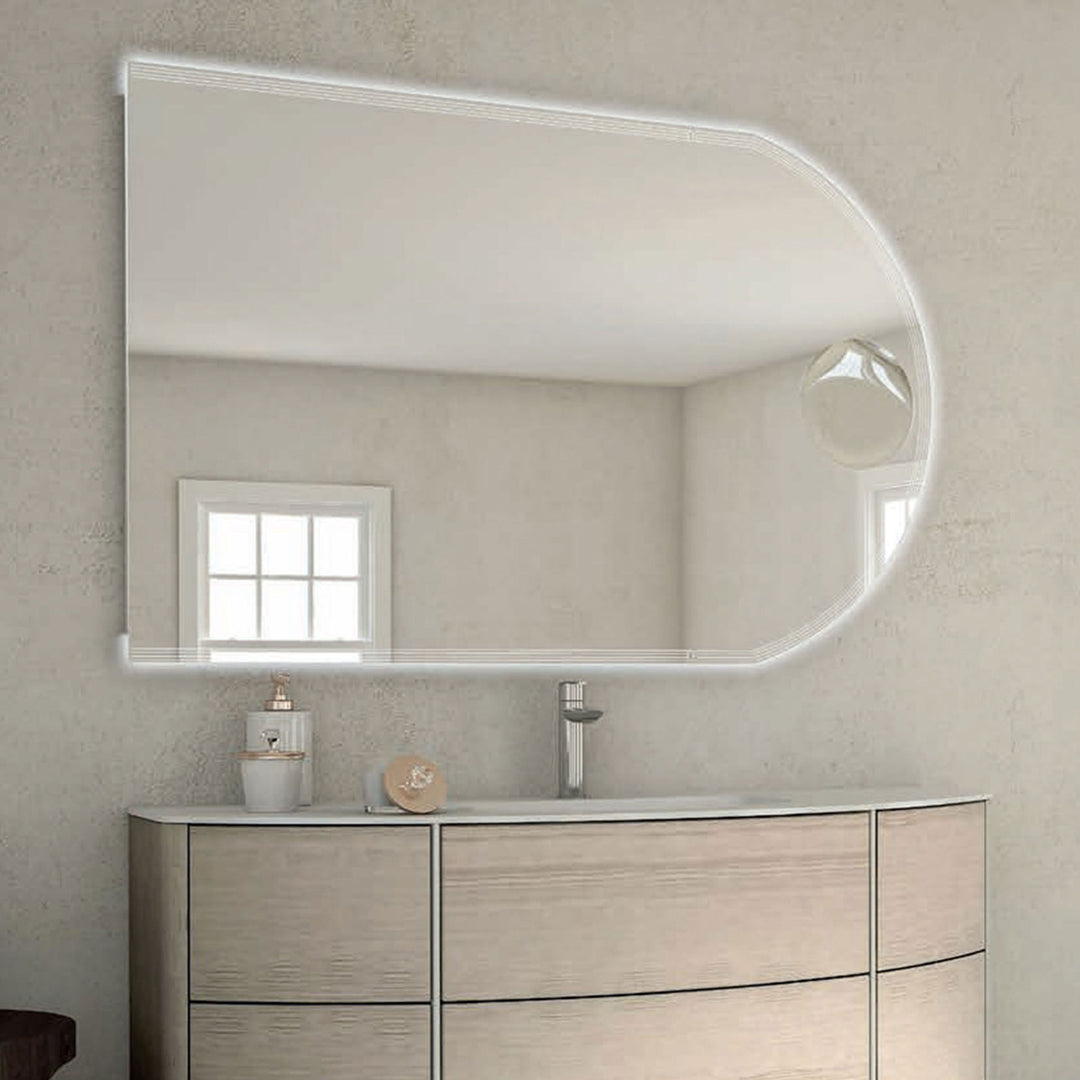 Bathroom Mirror with Magnifying Mirror